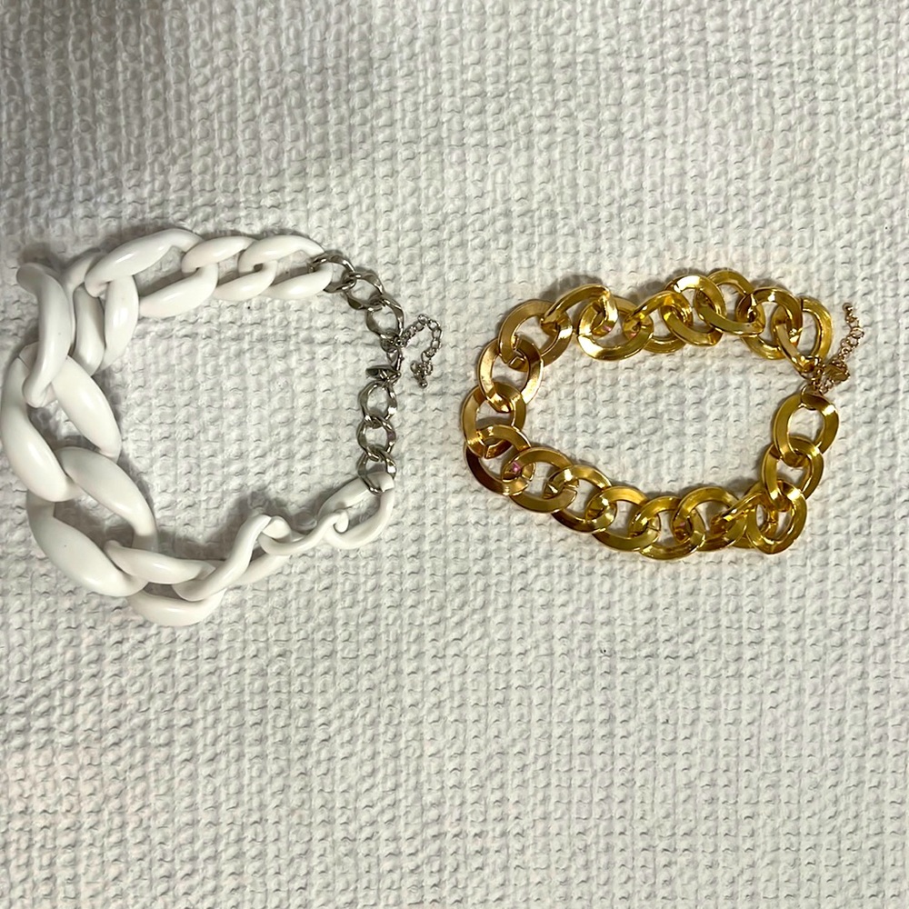 Never worn necklaces